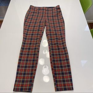 Express Plaid Stretchy Dress Pants